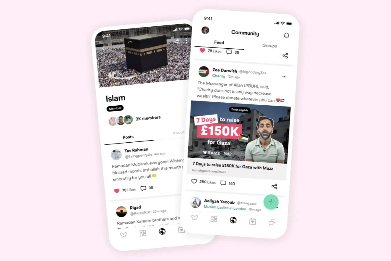 Muzz Social's interface will be very familiar to anyone who's used Twitter or Threads